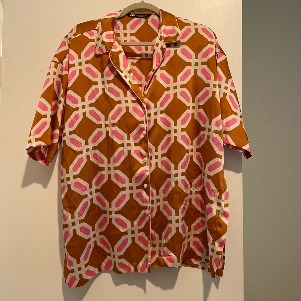 Geometric Blouse